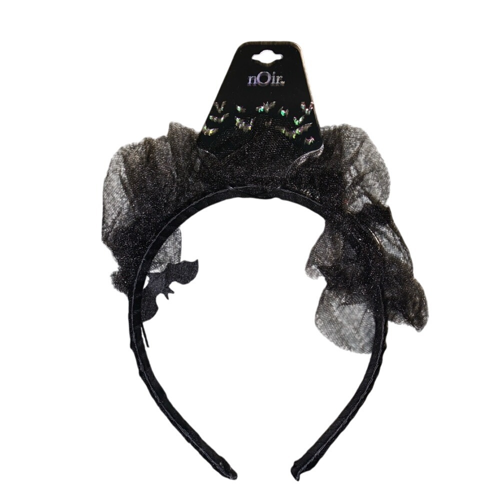 nOir Jewelry‎ Black Halloween Costume Headband